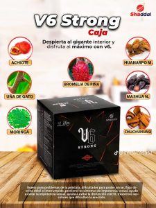 Confía en v6 strog para mantener tu pròstata saludable.